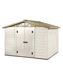 CASETTA DA GIARDINO IN PVC GAROFALO "TUSCANY 280" L.309 X P.261 X H.225 CM